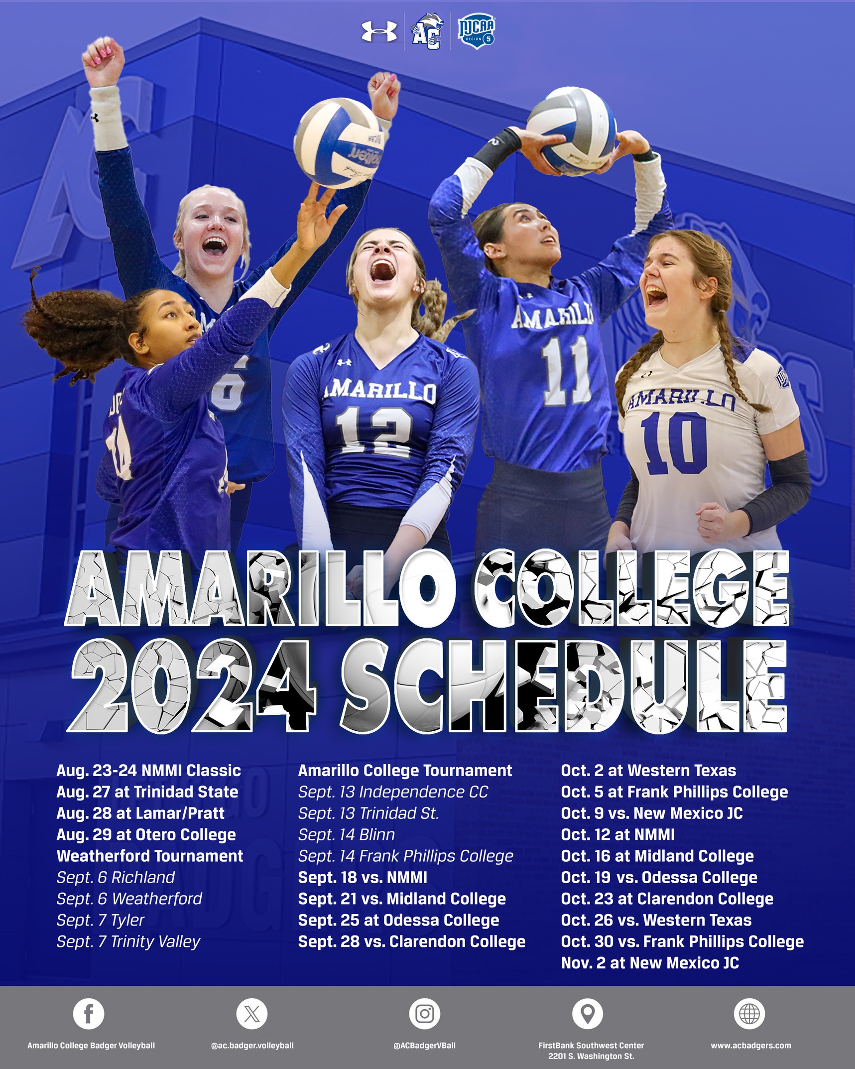 AC volleyball poster